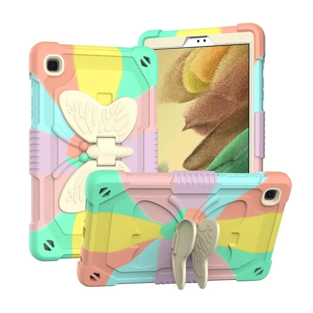 

Для Apple iPad 9-го поколения Противоударный чехол-бампер Survivor - Розовый Радужный