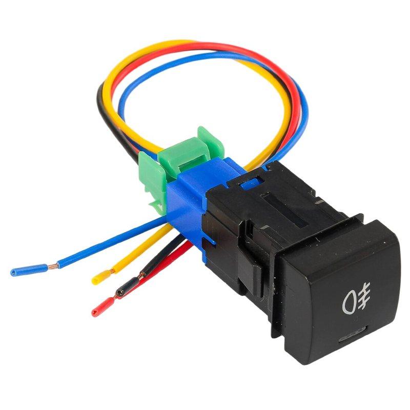 Dashboard Front Fog Light Control Switch Fog Lamp Push Button fit for Toyota RAV4 Highlander Corolla Sienna Yaris Camry C-HR