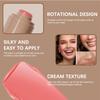 Lakerain Multi-Use Color Stick 6 Shades Creamy Lip and Cheek Balm Natural Dewy Face Blush Tint Long Lasting Hydrating Makeup Cosmetic for Women