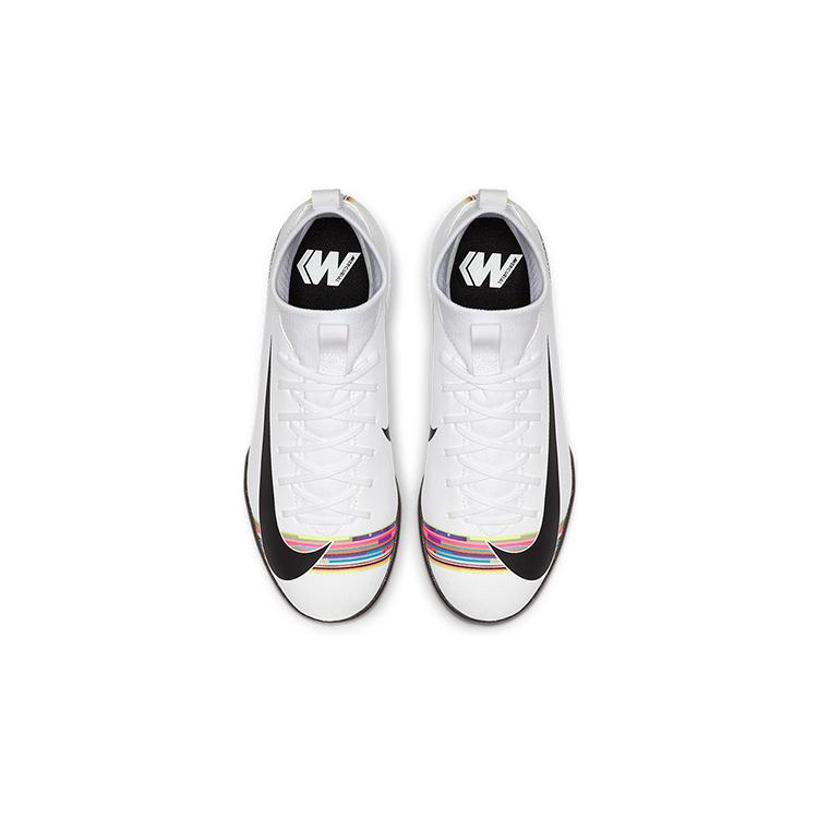 Nike Mercurial Superfly 6 Breathable And Wear Resistant Mid Top Kids' Soccer Shoes Kids' AJ3110-109