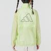 Adidas Ri 3B Windbreak Logo Print Casual Sports Jacket Women Jacket Green HC7974