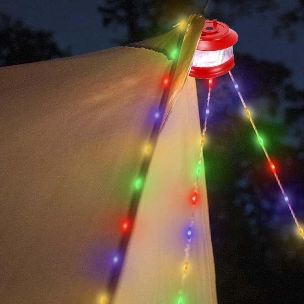 Recyclable Light String Camping Lantern Waterproof Retro Tent Lamp  Camp Supplies