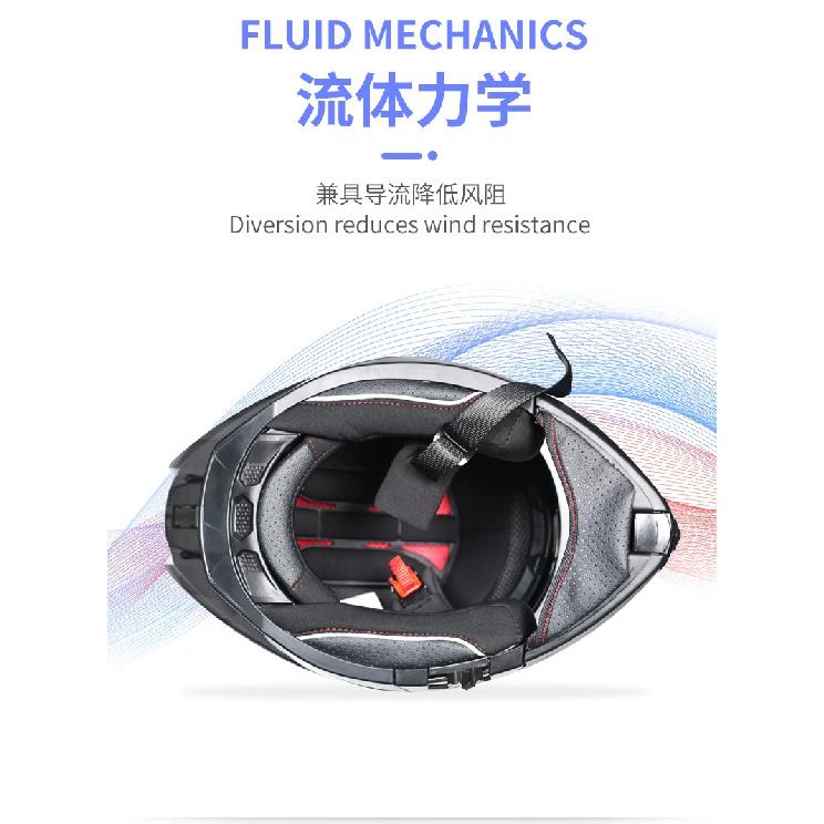 Orz-B08A-Motorcycle helmet, men's and women's four season open face helmet, double mirror knight semi full face helmet