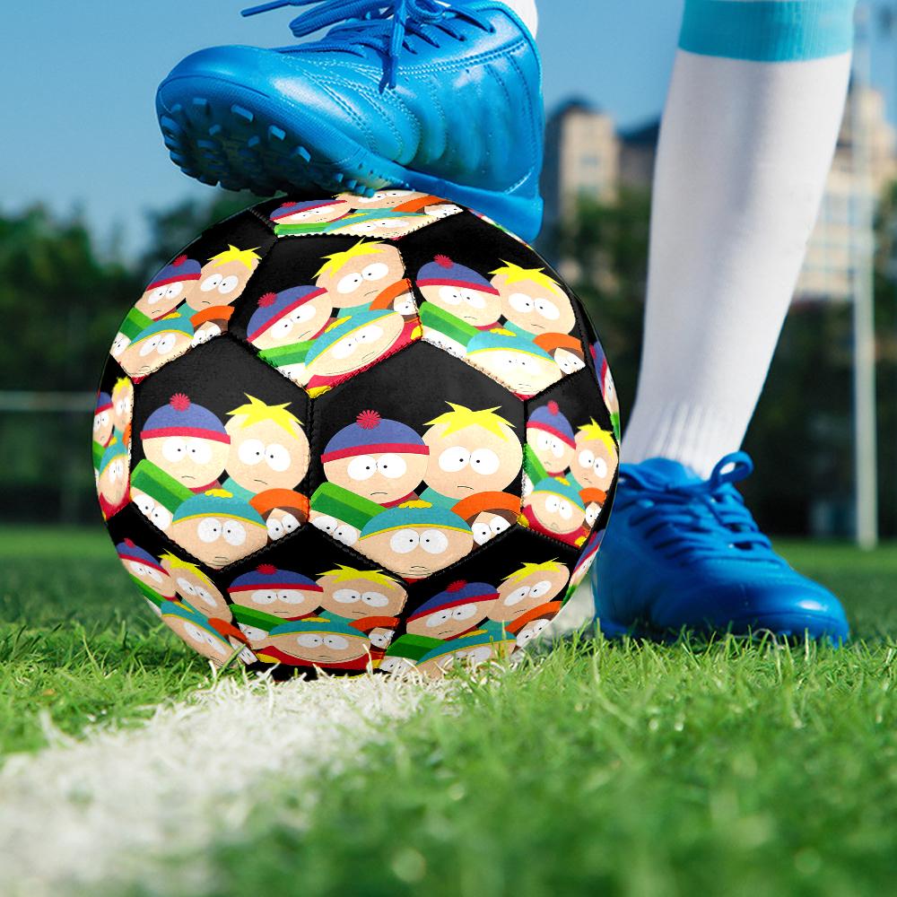 South Park Theme Size 5 Soccer Ball, Suitable for Both Indoor and Outdoor Matches, a Gift Suitable for Everyone.
