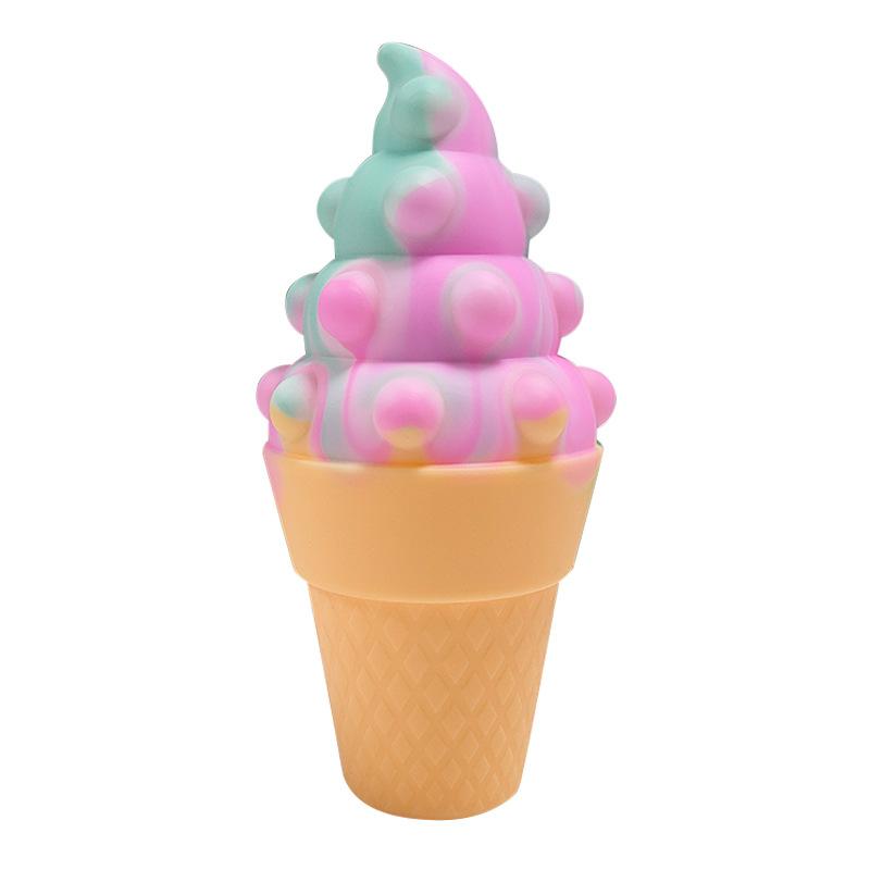 New Ice Cream Squishy Fidget Toy Vent Sloth Hide Seek Stress Relief Squishies Doll Cheese Block Stress Busting Kids Gift