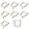 Cartoon Toilet Seat Cushion Waterproof Closestool Mat Reusable Cute Toilet Seat Cover  Household