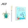 Acrylic Sea Life Figures 2026 Christmas Advent Calendar, 2D Marine Animals Pendants, DIY Wind Chime Accessories 24 Day Countdown Box, Window