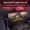 Barra de luz de monitor LED Tela curva Lâmpada suspensa RGB Luzes de fundo Atmosfera Escurecimento contínuo para decoração de sala de jogos