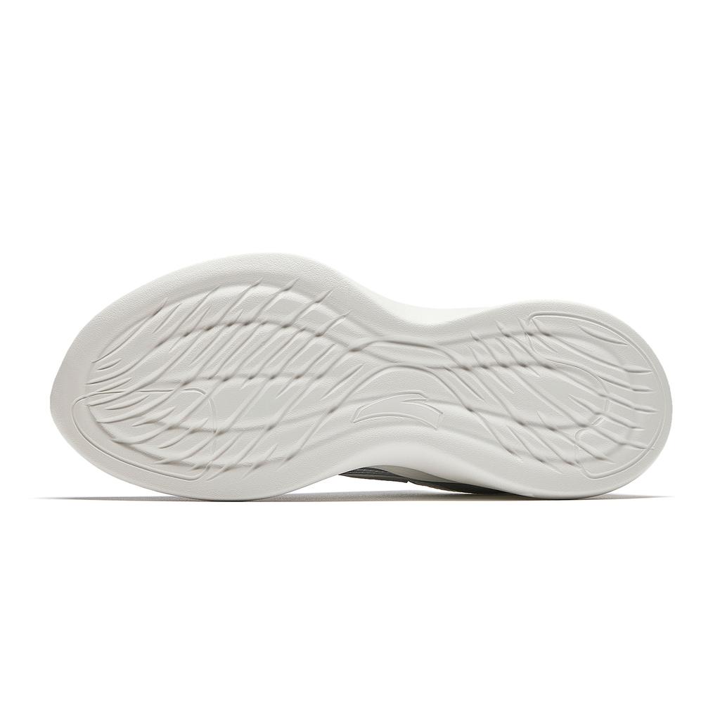 Anta Cushioning Abrasion Resistant Lightweight Low top Casual Shoes Women's White Silver 922618898-1