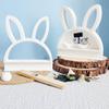 Unique Rabbit Head Shape Mold Innovative Ornament Moulds for Crafting Enthusiasts Hand-Making Resin or Plaster Projects