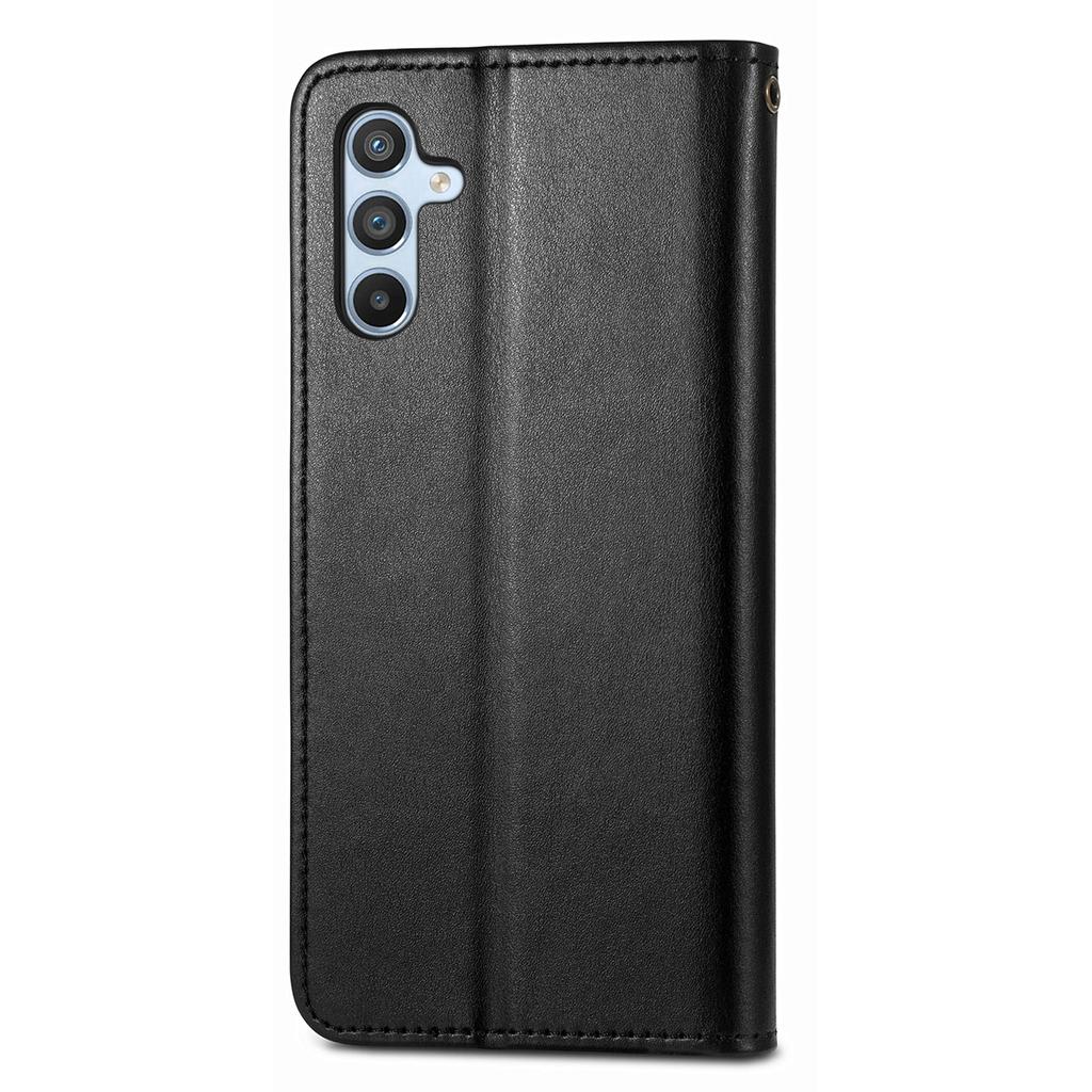 For Samsung Galaxy A36 5G Case Leather Phone Case Wallet Stand Cover with Wrist Strap