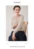 Women's 100% Cashmere V-Neck Cardigan – Autumn Fashion Knit Sweater Coat