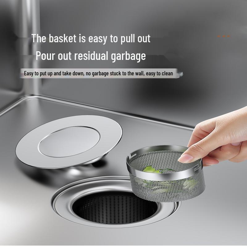 Pop-Up Sink Drain Filter