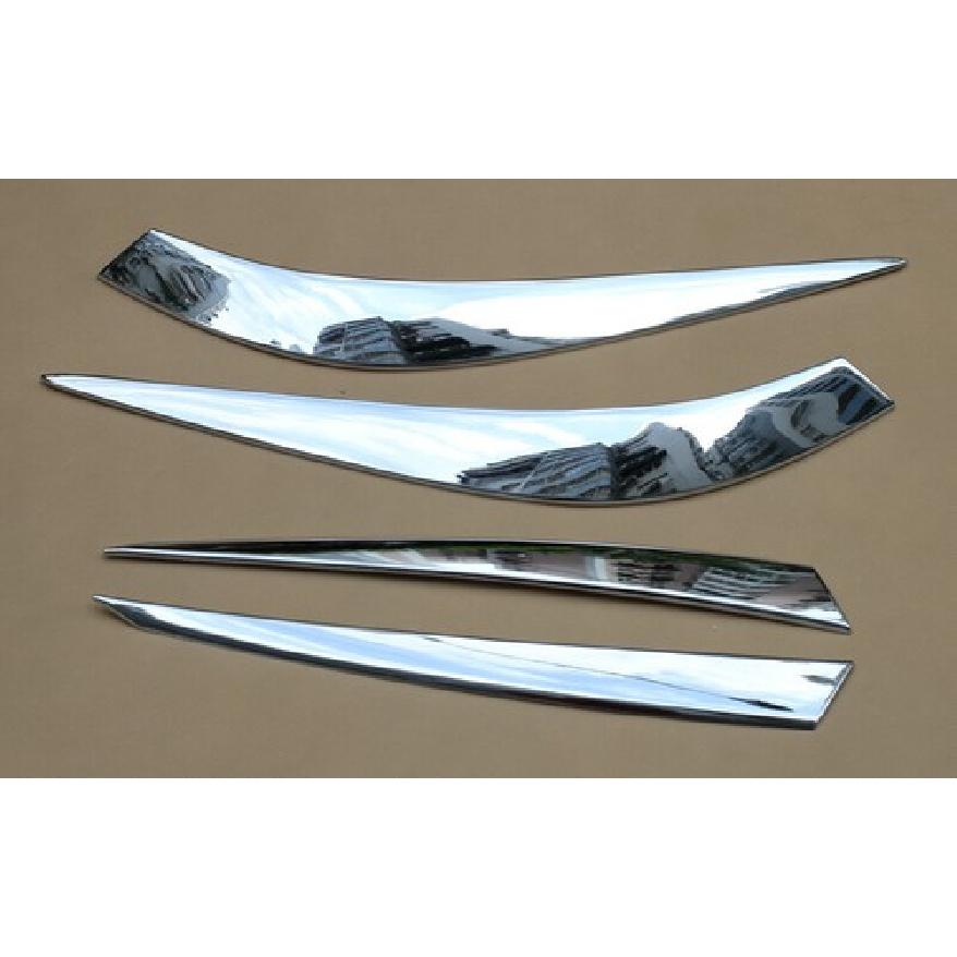 Chrome Rear Tail Light Strips For Mazda3 BM Sedan 2014-2018 Accessories