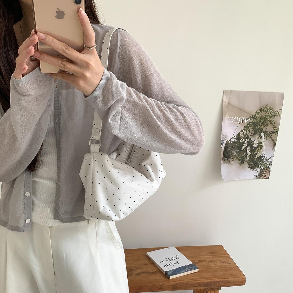 Relaxed and Sweet Style Underarm Bag, Fashionable and Lightweight Dumpling Bag, Single-shoulder Bag for Women