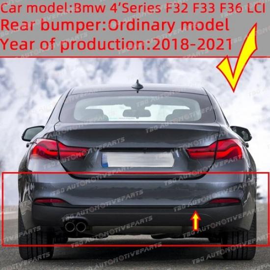 PAINTED REAR Bumper Tow Hook Cove for BMW F36 LCI Gran Coupe 2017.3  2018