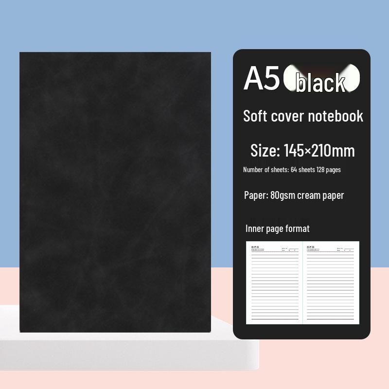 A5 Custom Thick Notebook: High-Value Student Prize & Enterprise Meeting Journal with Logo Printing.