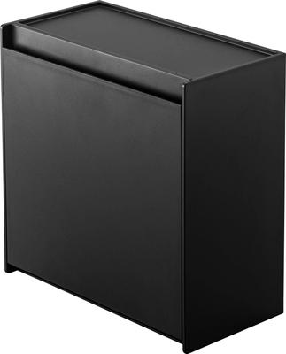 Yamazaki Magnetisk Instant Stick W17 x x Kan placeras bredvid ett kylskåp eller te 5769 Hållare, Svart, Ca. D8.7-15 H17.2cm, Torn, dispenser,