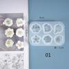 3D Flower Silicone Molds Fondant Craft Cake Candy Chocolate Sugarcraft Ice Pastry Baking Tool Mould Soap Mold Cake Decorator