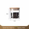 Borosilicate Glass Storage Jar with Bamboo Lid for Cereals, Grains, and Coffee Beans