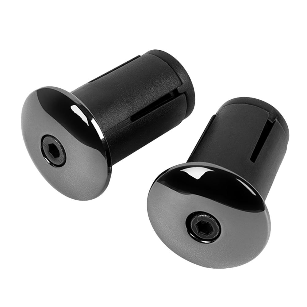 Satın alın 2pcs Bicycle Bar End Plugs Aluminum MTB Road Bike Handlebar