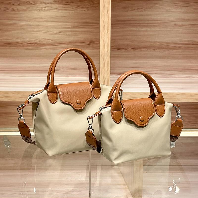 Simple and Fashionable Summer Women's Handbag, Large Capacity, Versatile, Single-shoulder Crossbody Dumpling Bag
