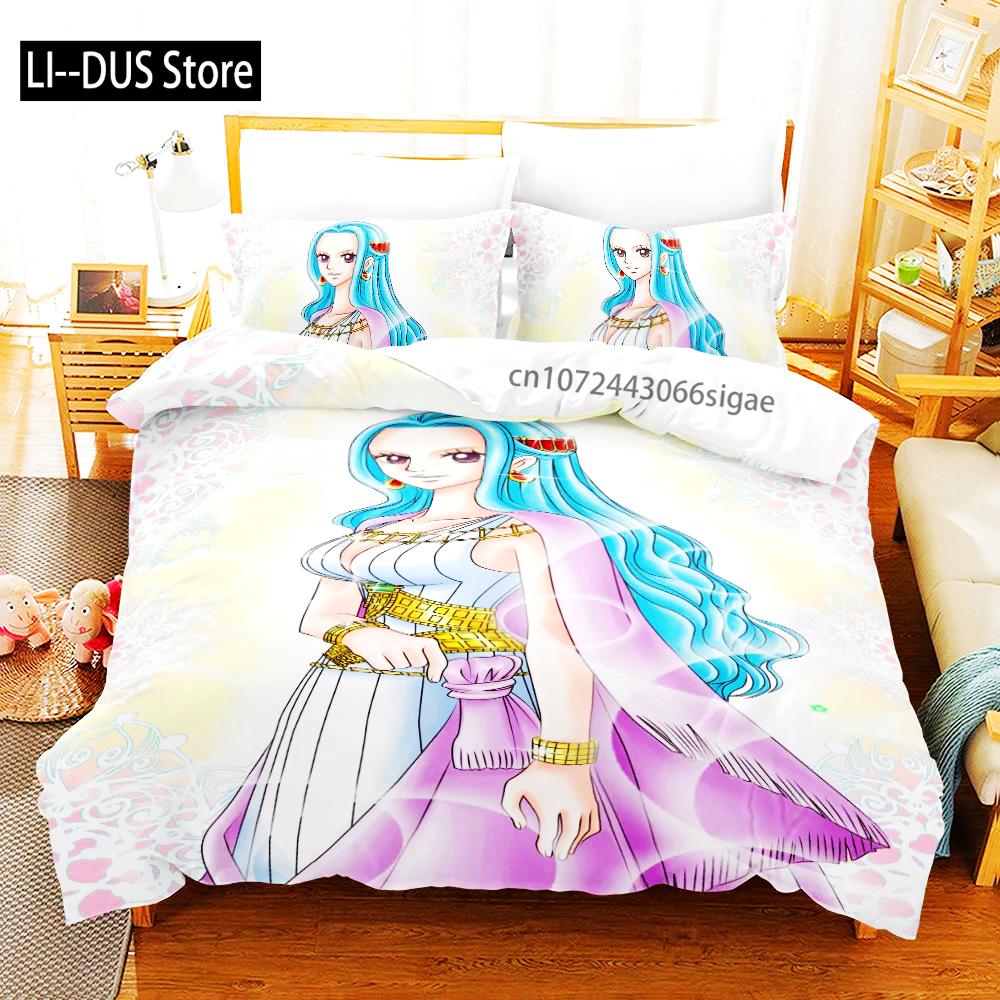 Boa Hancock Sängkläder Set Enkel Twin Full Queen King Size Queen Kejsarinna Sängset Vuxen Pojkar Sovrum Påslakan Set 3D-tryck