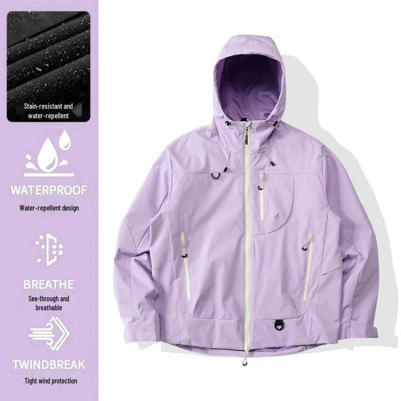 Outdoor Assault Jacket: Warm Waterproof/Windproof 3-in-1 Unisex Mountaineering Coat for Autumn/Winter