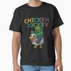 Chicken Jockey Zombie Pixel Art Zombie Gamer Sty Made In Usaaus Tshirt S2xl