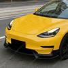 For Tesla Model 3 2017 2018 2019 2020 2021 2022 Car Front Bumper Lip Chin Diffuser Sports Spoiler Splitter Body Modification Kit
