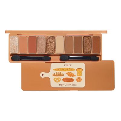 ETUDE Play Color Eyeshadow Bakehouse Palette Eyeshadow Palette Glitter Shimmer Matte Glitter [Etude Official] / 10-Color / / / / /