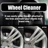 Homonth 120ML Metal Wheel Paint Iron Remover Spray Technology Professional Dust Rim Rust Cleaner Auto Detail Chemical Car Cleaning