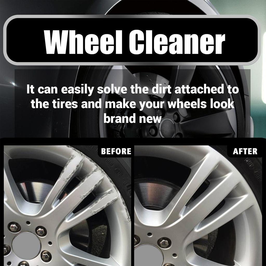 Homonth 120ML Metal Wheel Paint Iron Remover Spray Technology Professional Dust Rim Rust Cleaner Auto Detail Chemical Car Cleaning
