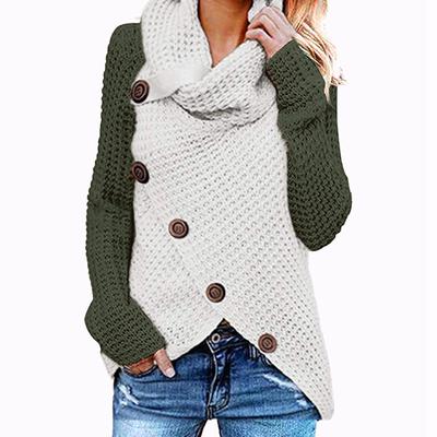2023 Autumn New Long Sleeve Knit High Neck Sweater