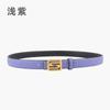 Lychee Pattern Can Be Used On Both Sides, First Layer Cowhide, Genuine Leather, Women'S Belt, Women'S Belt With Jeans, Casual Pants.