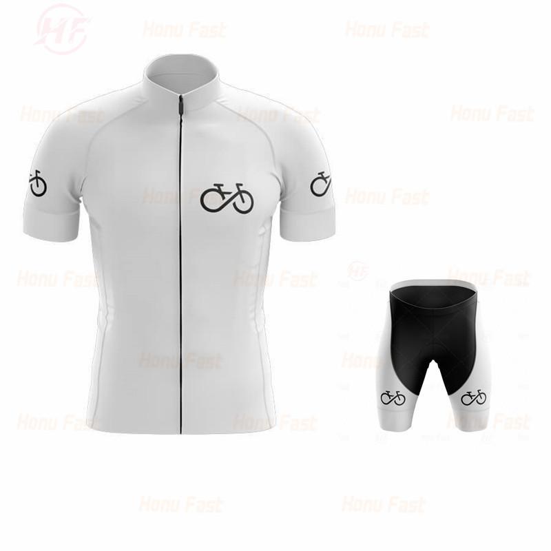 New summer short-sleeved men's cycling suit moisture-wicking bicycle clothing