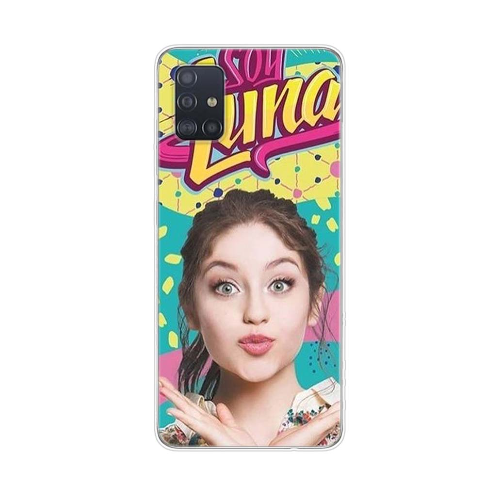 Cute Soy Luna For Samsung Galaxy A01 A11 A12 A22 A21S A31 A41 A42 A51 A71 A32 A52 A72 A02S Soft Phone Case
