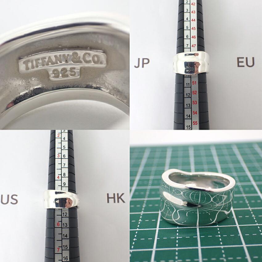 [Used] TIFFANY 925 Leaf Ring / Size 9 / j113-9