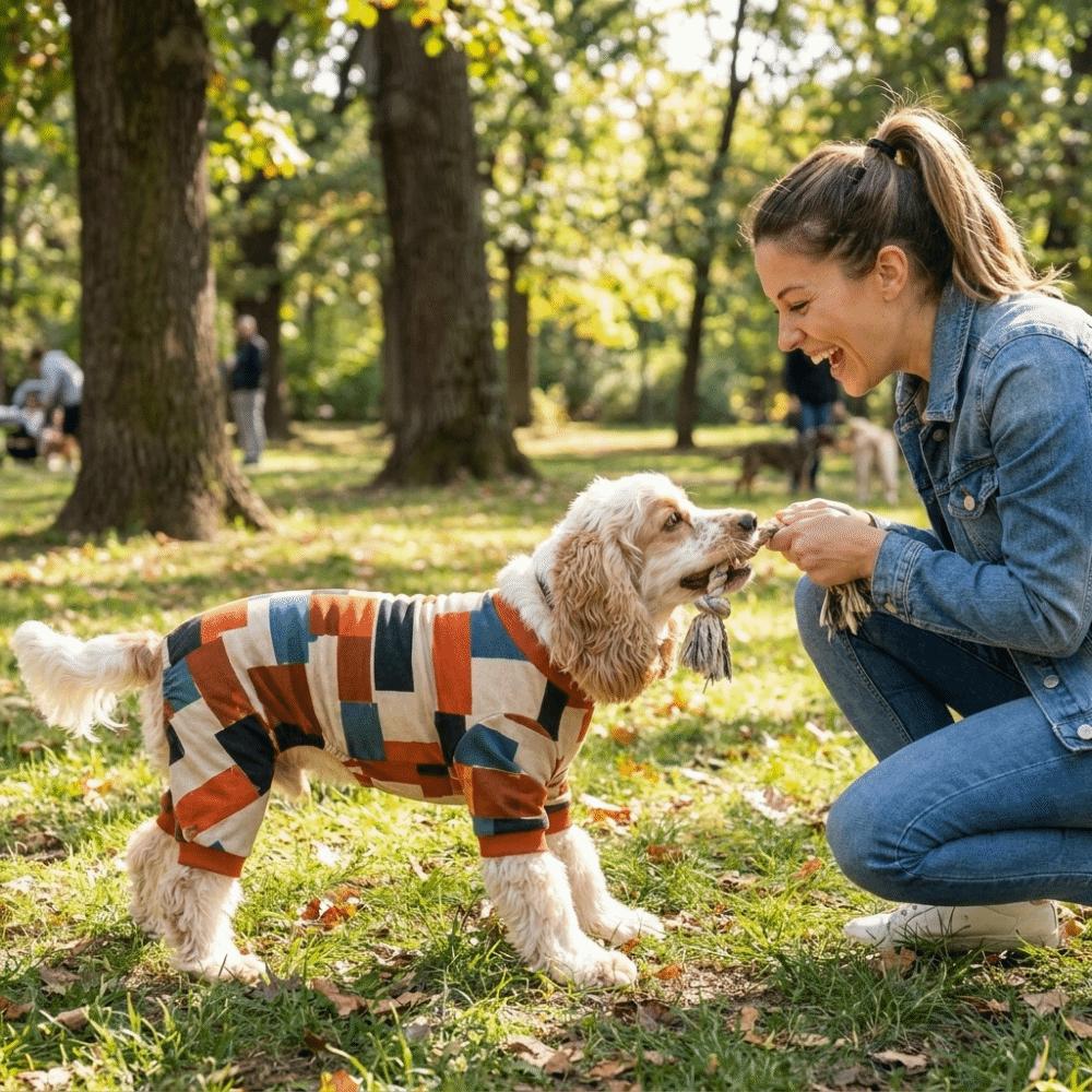 Breathable Dog Anti-hair Loss Clothing Soft Cozy Dog Recovery Suit Dog Pajamas Indoor Outfit