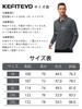 KEFITEVD Solid Color Polo Long Polo Plus Dark Size L Men's Shirt, Business, Golf, Sleeve, Collared, Moisture-Wicking, Quick-Drying, Tennis,