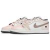 Jordan Air Jordan 1 Abrasion Resistant Low Top Vintage Basketball Shoes Men's Beige Pink 553558-044(Teamfour-)