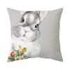 Easter Pillow New Sofa Pillow Cartoon Rabbit Pillow Cover