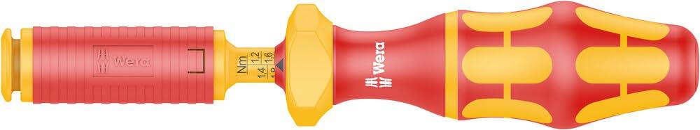 

Wera 05074757001 Серия 7400 Kraftform Torque для электромонтажных работ Регулируемый крутящий момент (0.3-3.5 Ручка)