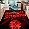 Eintracht Frankfurt Pattern Rug, Indoor/Outdoor Mat, for Picnic, Gameroom, Bedroom, Office, Living Room, Home Decor Carpet, Birthday Gift