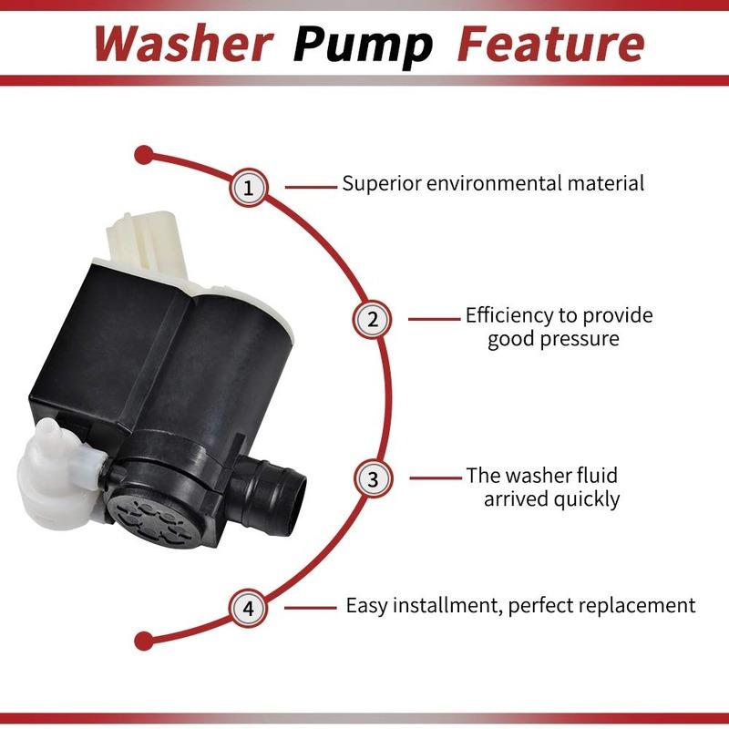Windshield Washer Pump for KIA For HYUNDAI 985102L100 985102V100 9851025100 98510-2V100 98510-1H100 Car Parts