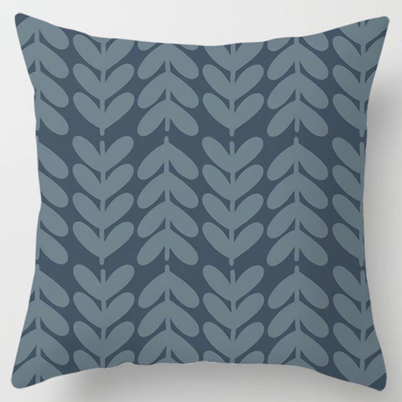 Square Pillow Geometric Print Pattern Cushion Cover Home Living Room Sofa Car Decoration Throw