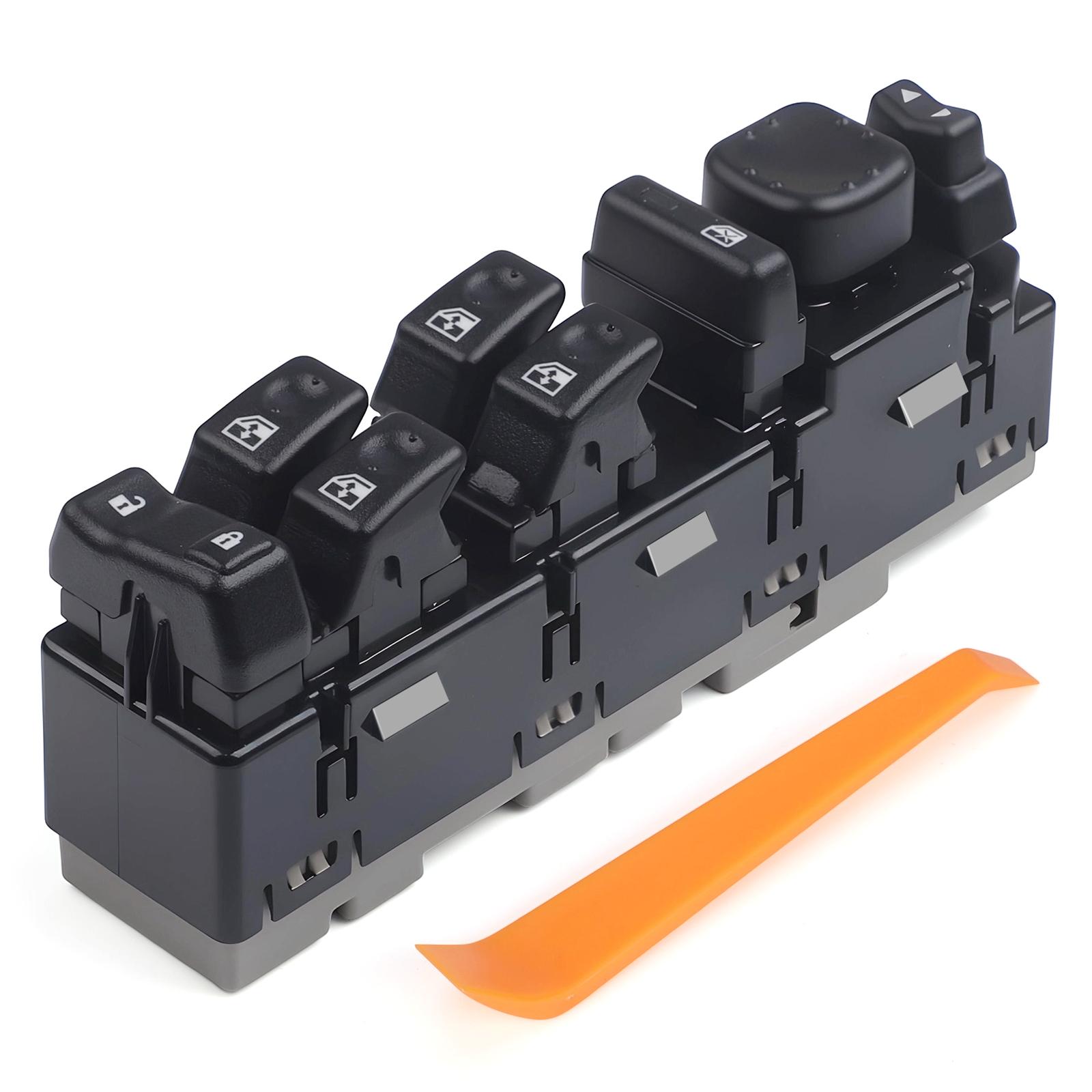 

For 2003-2007 Chevy GMC Cadillac Black Driver Side Master Power Window Switch OE 15883323 15112974 Window Control Switch Button чёрный