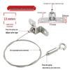 Corda di Sospensione in Acciaio Inossidabile per Illuminazione a Sospensione e Segnaletica