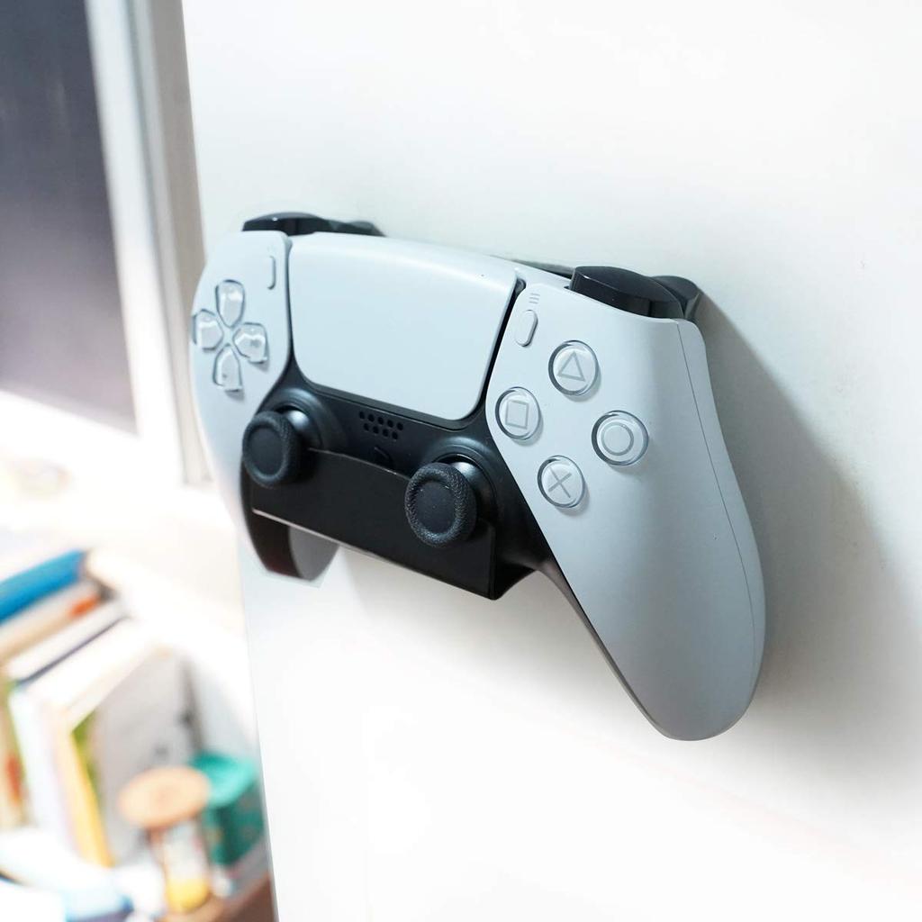 Monzlteck PS4 Controller Wall Compatible with PS5 Application Mount, Controller, Screw-Free (Single).