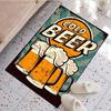 1Pc Beer Print Rug - Home Decoration Carpet For Living Room Bedroom Flooring Computer Chair Area Rug